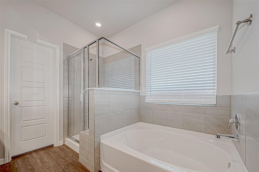 Furnished interior view inside a new home in Mill Creek Trails, Magnolia (Image 11).