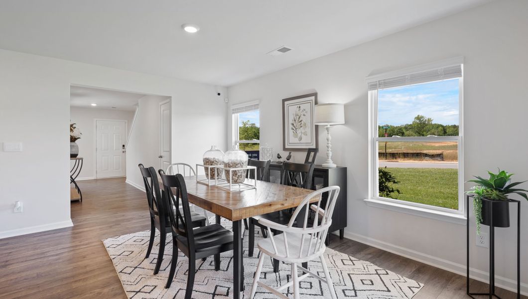 Representative furnished interior of a home built from the ROBIE by D.R. Horton in Seneca Falls, Seneca (Image 5).