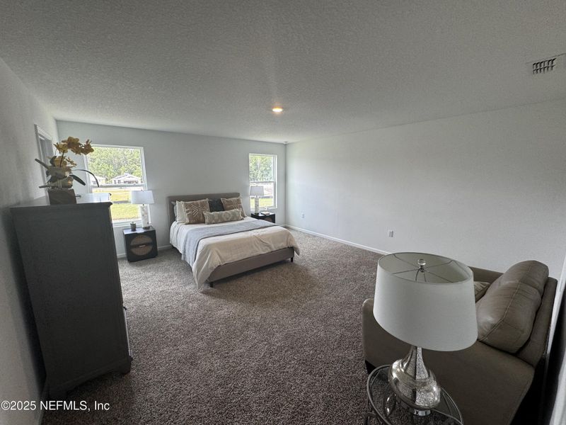 Furnished interior view inside a new home in The Arbors, Jacksonville (Image 34). Furnished interior view inside a new home in The Arbors, Jacksonville (Image 34).