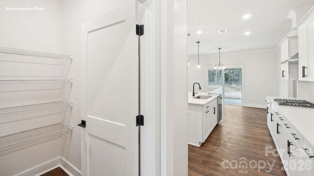 Furnished interior view inside a new home in Westport, York (Image 7).