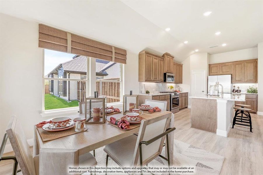Furnished interior view inside a new home in El Dorado, Granbury (Image 5). Furnished interior view inside a new home in El Dorado, Granbury (Image 5).