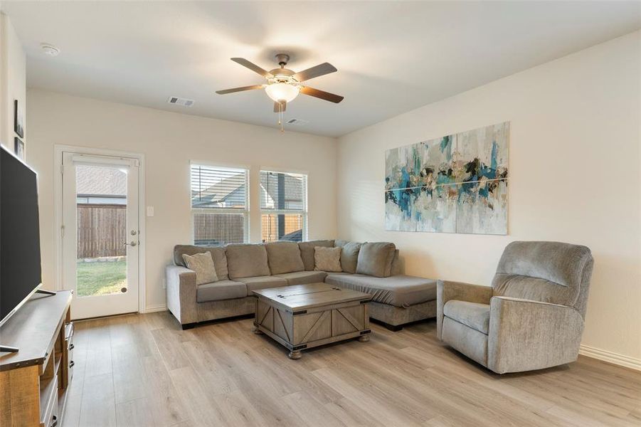 Furnished interior view inside a new home in Lakehaven - Spring Series, Farmersville (Image 16).