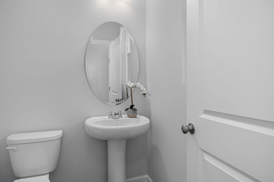 Representative furnished interior of a home built from the The Warren by Davidson Homes LLC in Gregory Village Townhomes, Lillington (Image 15).