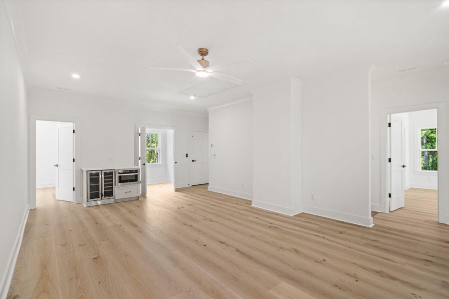 Spacious, unfurnished interior of a new home in , Awendaw (Image 56).