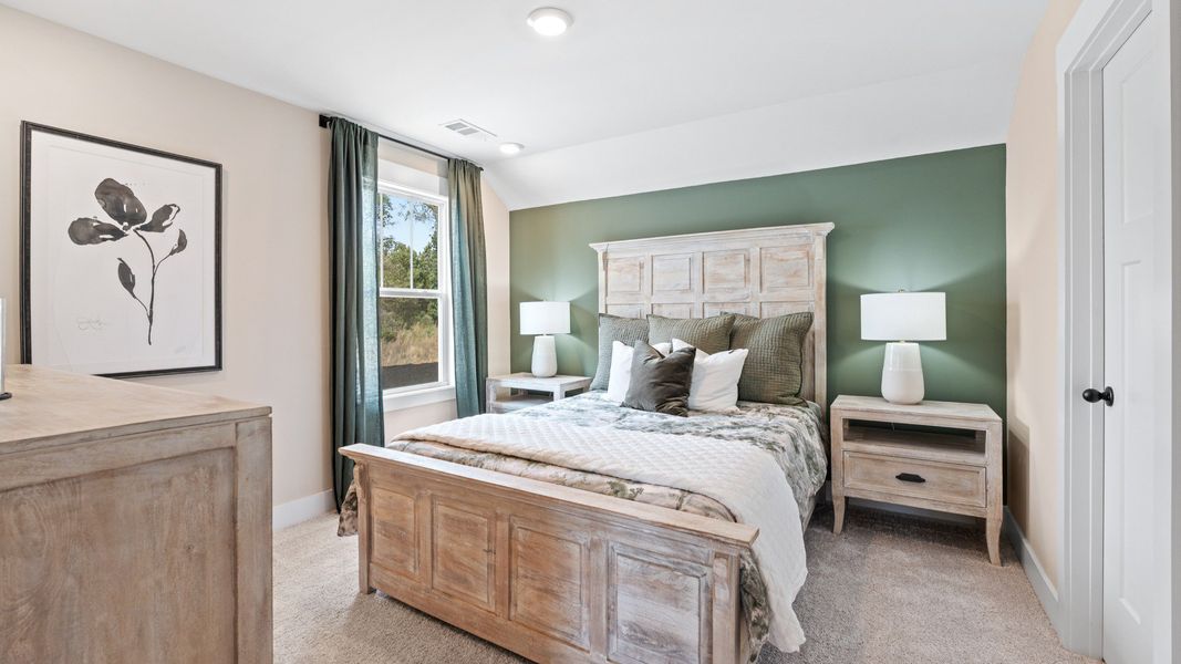 Representative furnished interior of a home built from the Finley by DRB Homes in Magnolia Park, Woodruff (Image 32). Representative furnished interior of a home built from the Finley by DRB Homes in Magnolia Park, Woodruff (Image 32).