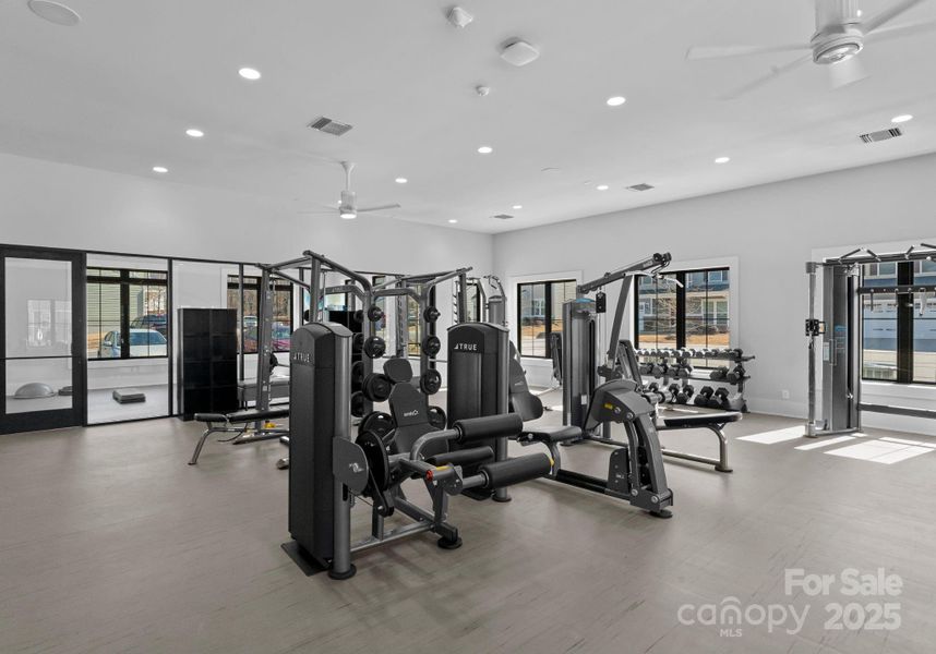 exercise room