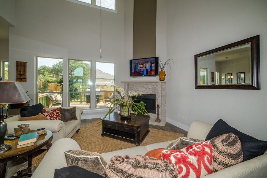 Representative furnished interior of a home built from the The Biltmore by Whitestone Custom Homes in Johnson Ranch, Bulverde (Image 12). Representative furnished interior of a home built from the The Biltmore by Whitestone Custom Homes in Johnson Ranch, Bulverde (Image 12).