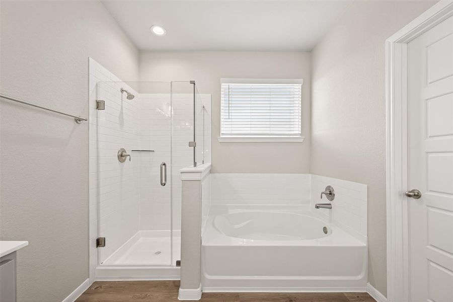 Furnished interior view inside a new home in , Brookshire (Image 33).