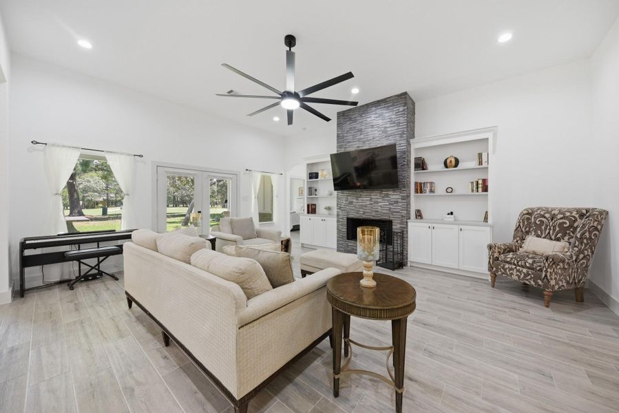 Furnished interior view inside a new home in , New Ulm (Image 14).