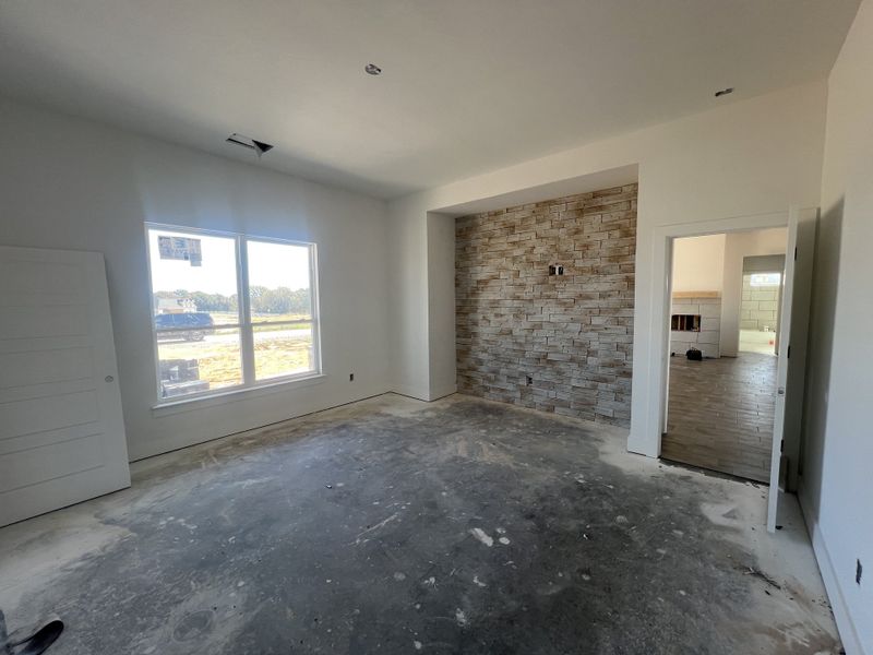 In-progress construction of a new home in Zion Valley, Poolville, TX (Image 7). In-progress construction of a new home in Zion Valley, Poolville, TX (Image 7).