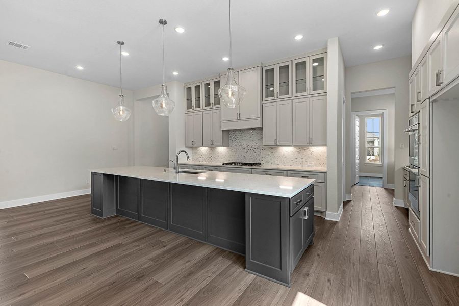 Furnished interior view inside a new home in Bridgeland, Cypress (Image 19).