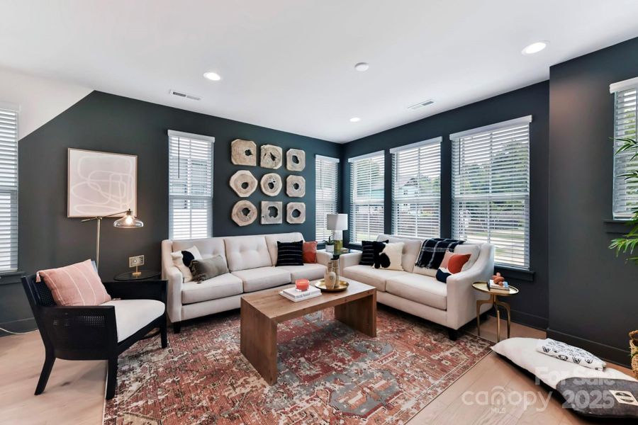 Furnished interior view inside a new home in , Charlotte (Image 6).