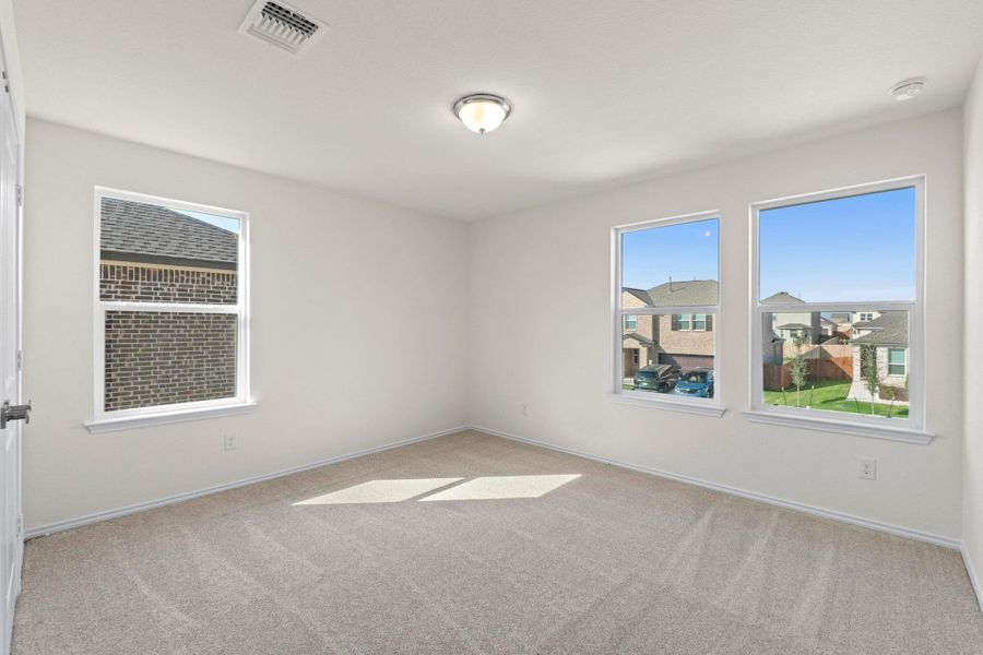 Spacious, unfurnished interior of a new home in Salerno - Heritage Collection, Round Rock (Image 29).