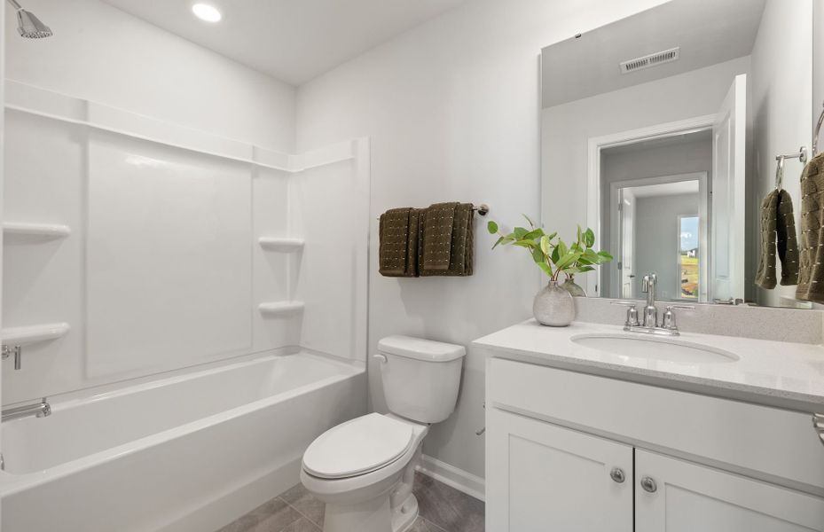 Furnished interior view inside a new home in Saunders Farm, Willow Spring (Image 18).
