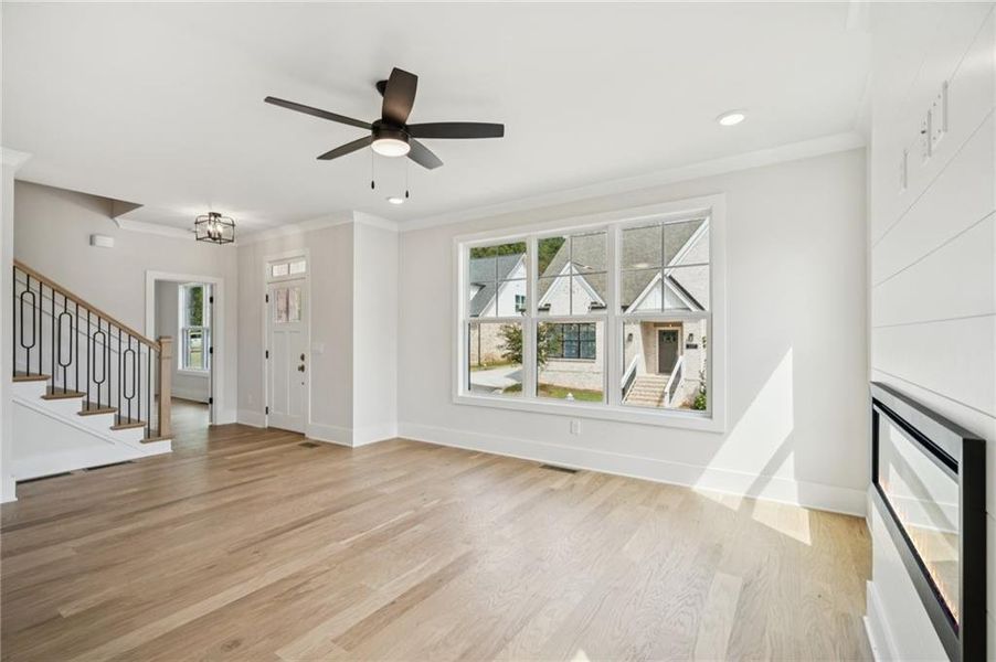 Spacious, unfurnished interior of a new home in , Roswell (Image 19).