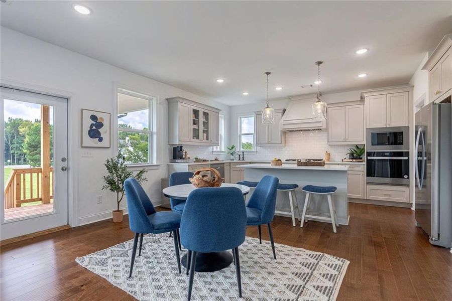 Furnished interior view inside a new home in , Watkinsville (Image 58).