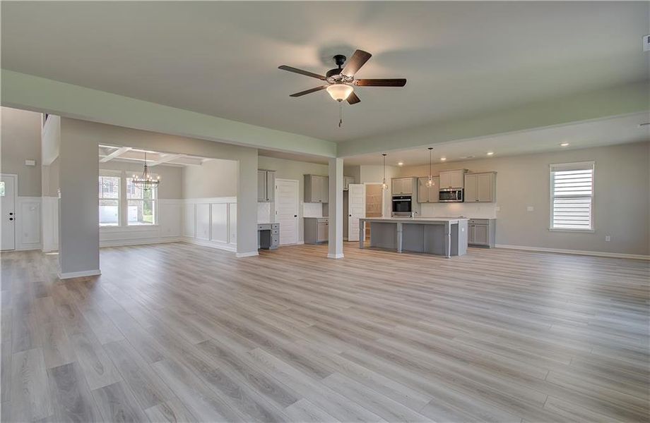 Spacious, unfurnished interior of a new home in Brighton, Locust Grove (Image 13).