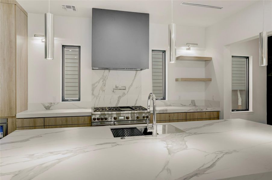 Furnished interior view inside a new home in , Houston (Image 14).