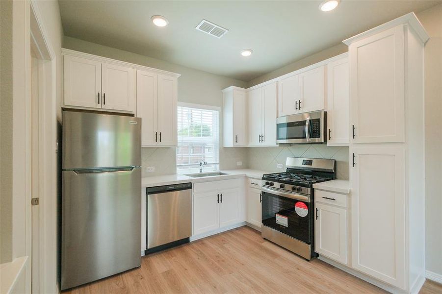 Furnished interior view inside a new home in , Houston (Image 13). Furnished interior view inside a new home in , Houston (Image 13).