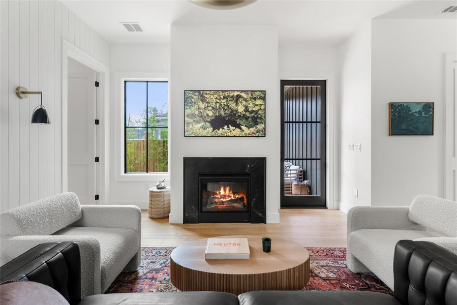 Furnished interior view inside a new home in , Austin (Image 12).