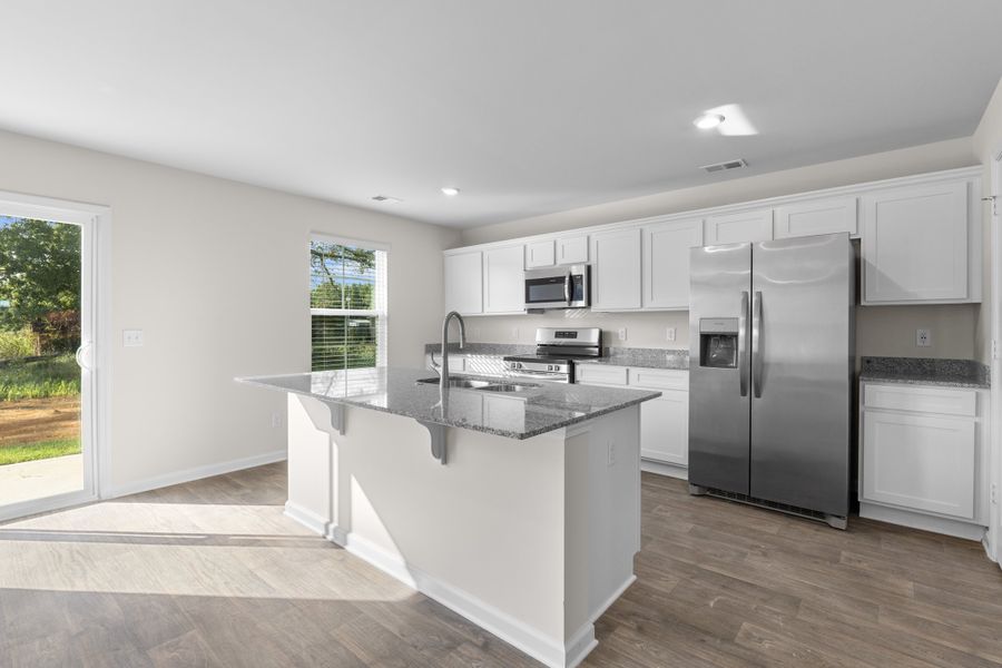Furnished interior view inside a new home in Sibley Village, Sumter (Image 5).