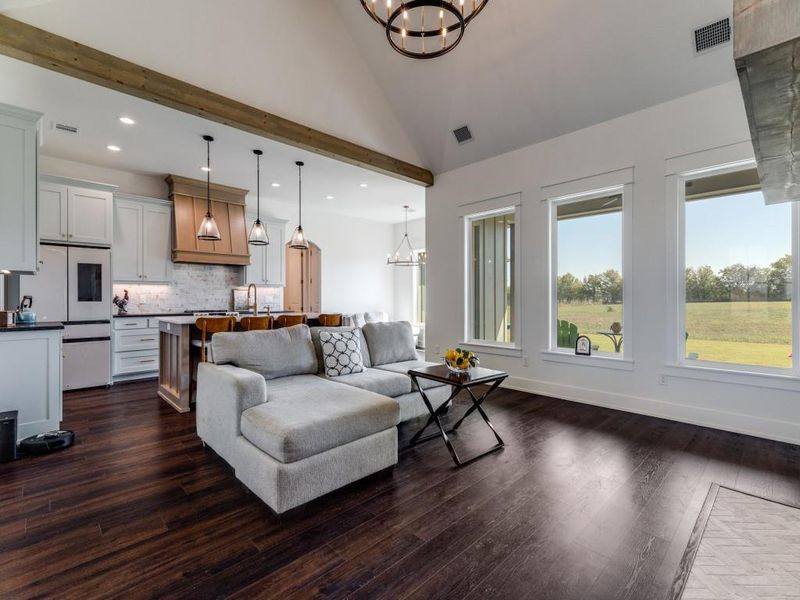 Furnished interior view inside a new home in , New Fairview (Image 25).