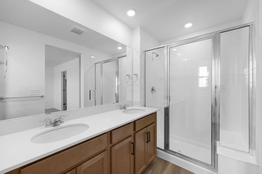 Furnished interior view inside a new home in Farmlore, Brighton (Image 7).