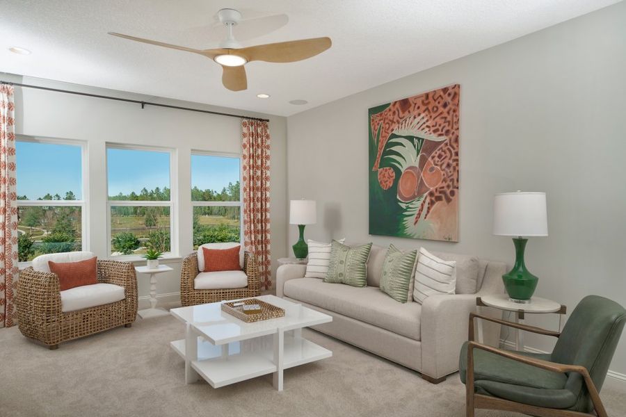 Representative furnished interior of a home built from the Hamilton by Riverside Homes in Amelia National Country Club, Fernandina Beach (Image 43). Representative furnished interior of a home built from the Hamilton by Riverside Homes in Amelia National Country Club, Fernandina Beach (Image 43).