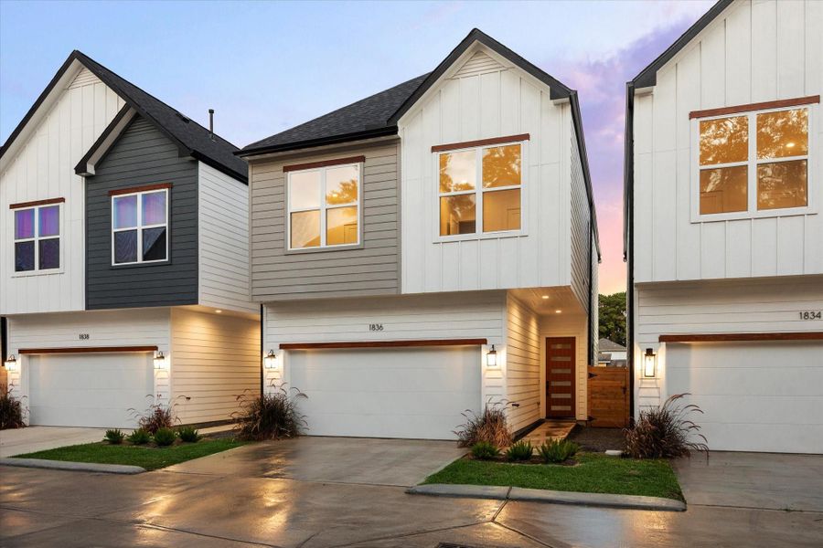 Front exterior of a new home in , Houston, TX, highlighting curb appeal (Image 2). Front exterior of a new home in , Houston, TX, highlighting curb appeal (Image 2).