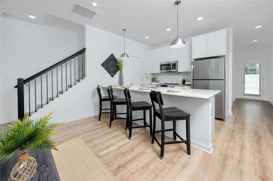 Furnished interior view inside a new home in , Tampa (Image 5).