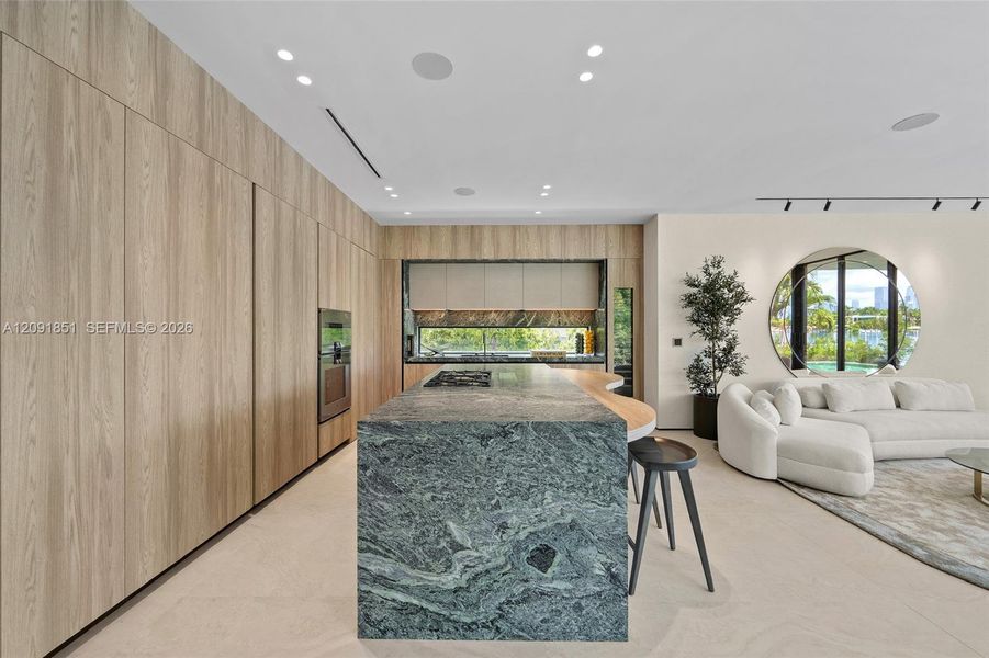 Furnished interior view inside a new home in , Miami Beach (Image 6). Furnished interior view inside a new home in , Miami Beach (Image 6).
