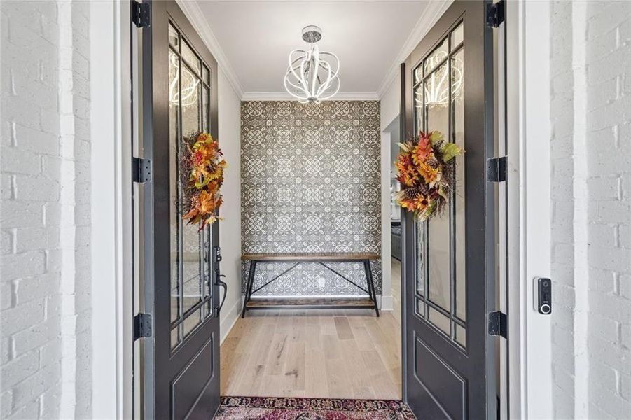 Exterior details and patio area of a home in , Alpharetta (Image 4).