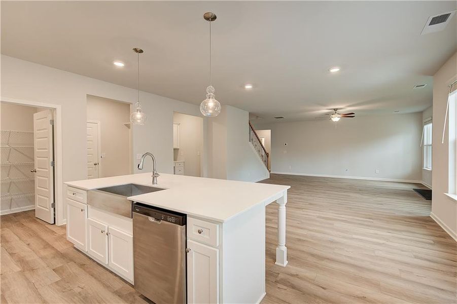 Furnished interior view inside a new home in Trinity Park, McDonough (Image 3).