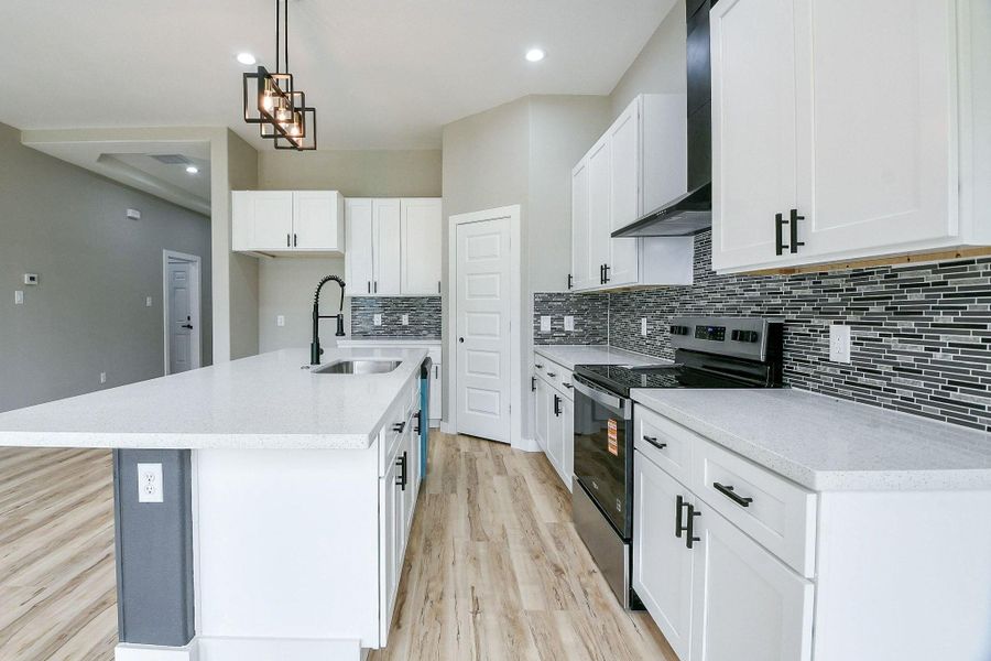 Furnished interior view inside a new home in , Livingston (Image 7).