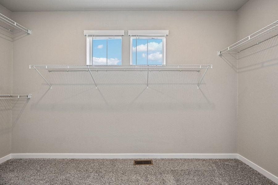 Spacious, unfurnished interior of a new home in Ridge at Lorson Ranch, Colorado Springs (Image 47). Spacious, unfurnished interior of a new home in Ridge at Lorson Ranch, Colorado Springs (Image 47).