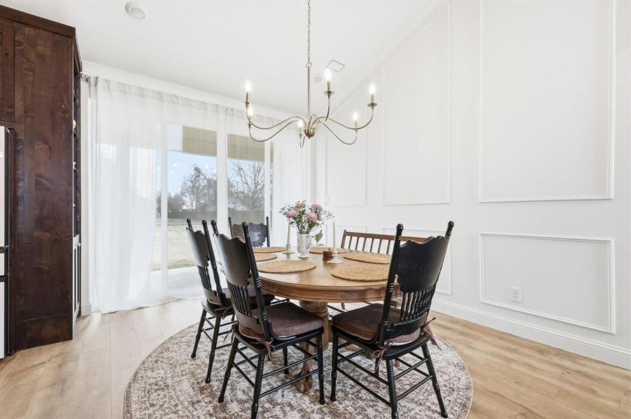Furnished interior view inside a new home in , Melissa (Image 10).