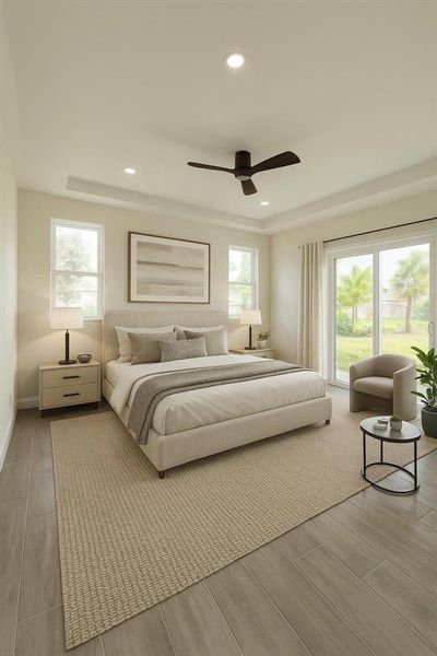 Furnished interior view inside a new home in , North Port (Image 8).