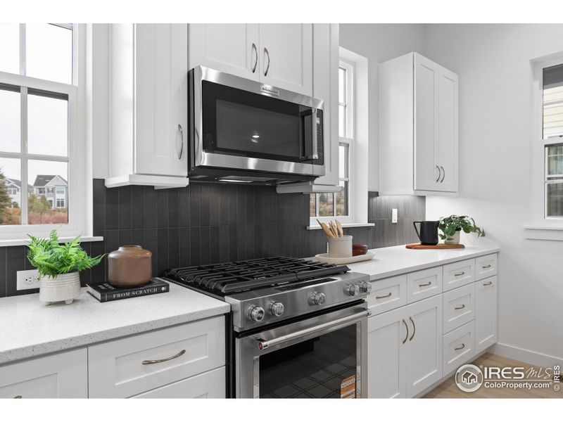 Furnished interior view inside a new home in Westerly, Erie (Image 19).