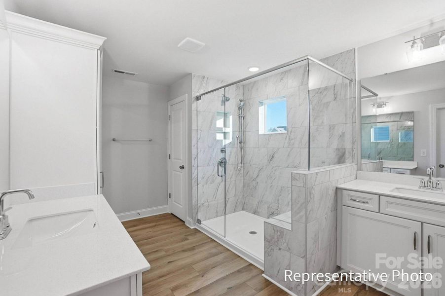 Furnished interior view inside a new home in Waterford Commons, Rock Hill (Image 5).