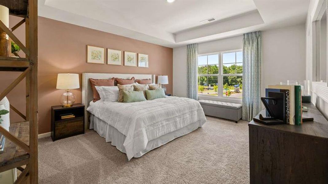 Furnished interior view inside a new home in , Stockbridge (Image 27).