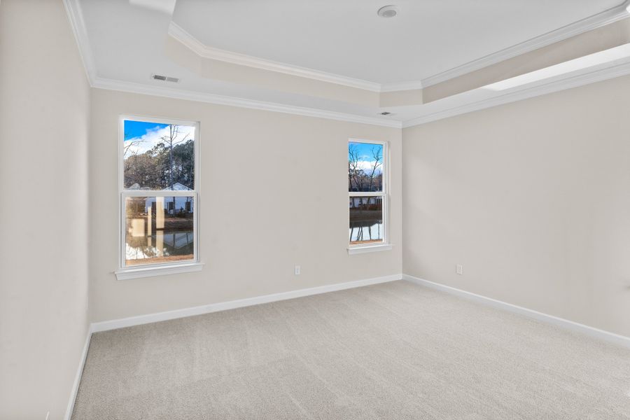 Representative unfurnished interior of a home built from the The Sunset Cove by Chesapeake Homes in Bridgewater - Shorehaven Village, Little River (Image 14).