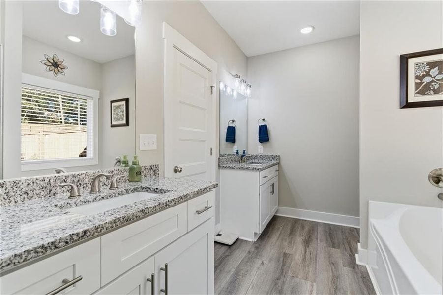 Furnished interior view inside a new home in , Cedartown (Image 16).