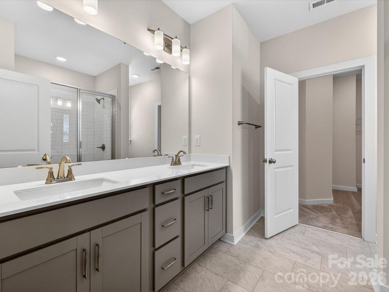 Furnished interior view inside a new home in Central Living at Craig, Charlotte (Image 4).