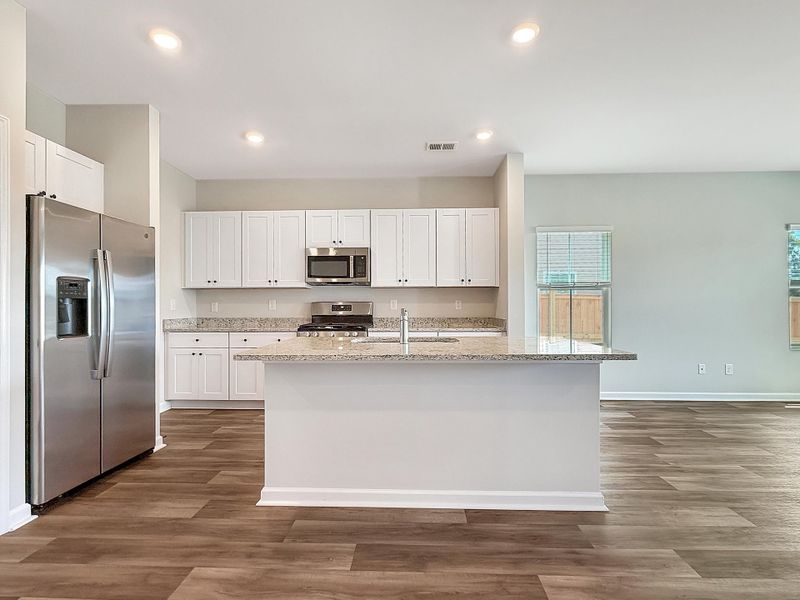 Furnished interior view inside a new home in , Summerville (Image 6).