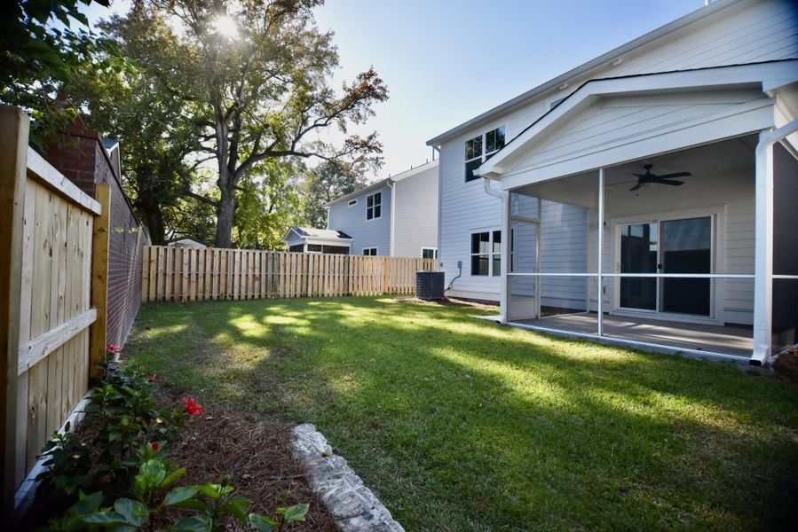 Exterior details and patio area of a home in , North Charleston (Image 3). Exterior details and patio area of a home in , North Charleston (Image 3).
