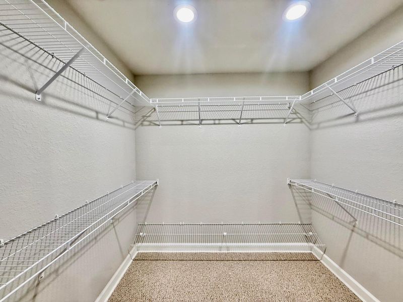 Huge walk in closet