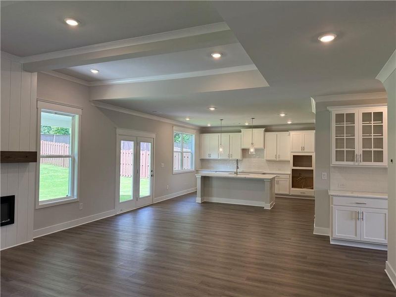 Spacious, unfurnished interior of a new home in Rosewood Lake Estates, Hoschton (Image 32). Spacious, unfurnished interior of a new home in Rosewood Lake Estates, Hoschton (Image 32).