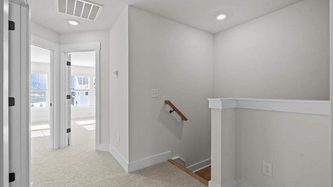 Furnished interior view inside a new home in Gresham Station, Simpsonville (Image 23).