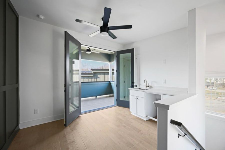 Furnished interior view inside a new home in , Atlanta (Image 7).