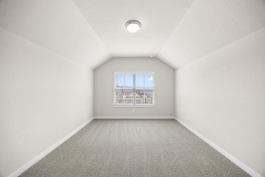 Spacious, unfurnished interior of a new home in Lakeside at Tessera, Lago Vista (Image 23). Spacious, unfurnished interior of a new home in Lakeside at Tessera, Lago Vista (Image 23).